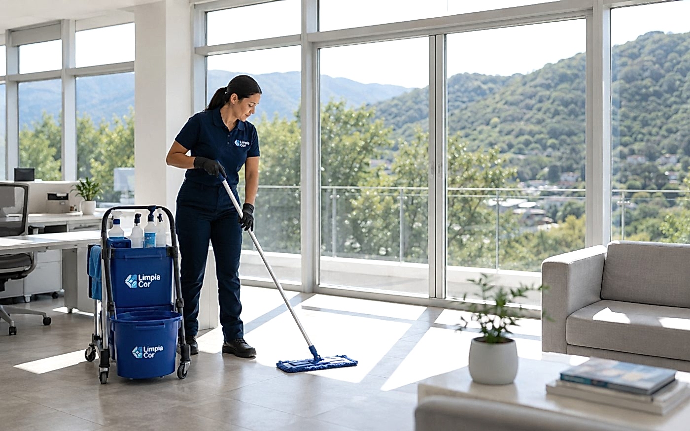 Limpieza y productividad laboral: por qué un espacio limpio rinde más