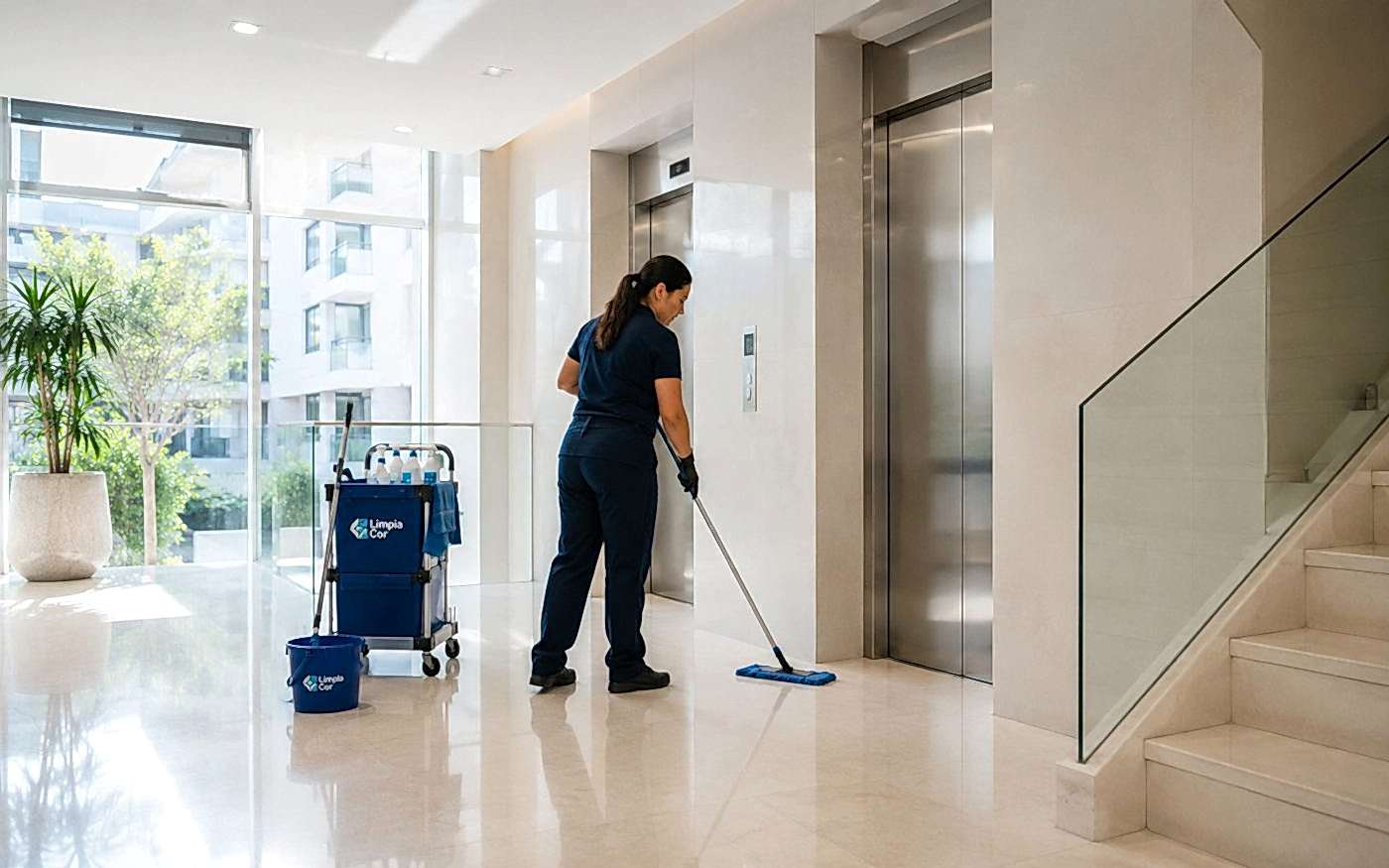 Limpieza de edificios públicos en Córdoba: oficinas estatales
